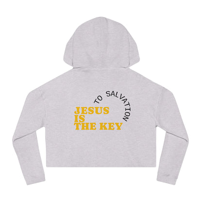 “SALVATION” Cropped hoodie