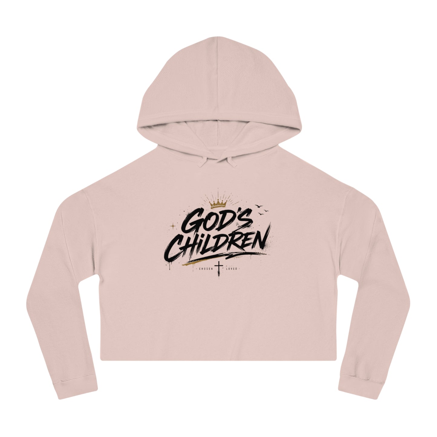 “SALVATION” Cropped hoodie