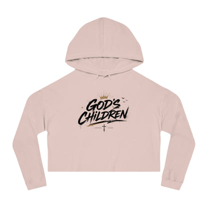 “SALVATION” Cropped hoodie