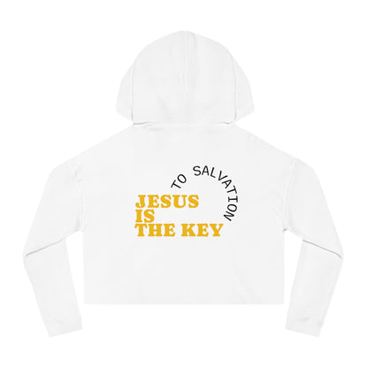 “SALVATION” Cropped hoodie