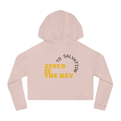 “SALVATION” Cropped hoodie