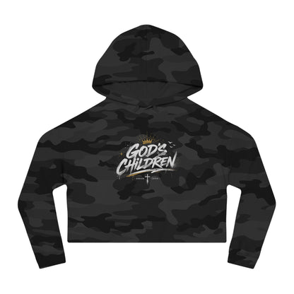 “SALVATION” Cropped hoodie