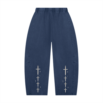“MADE NEW” Barrel Leg Pants