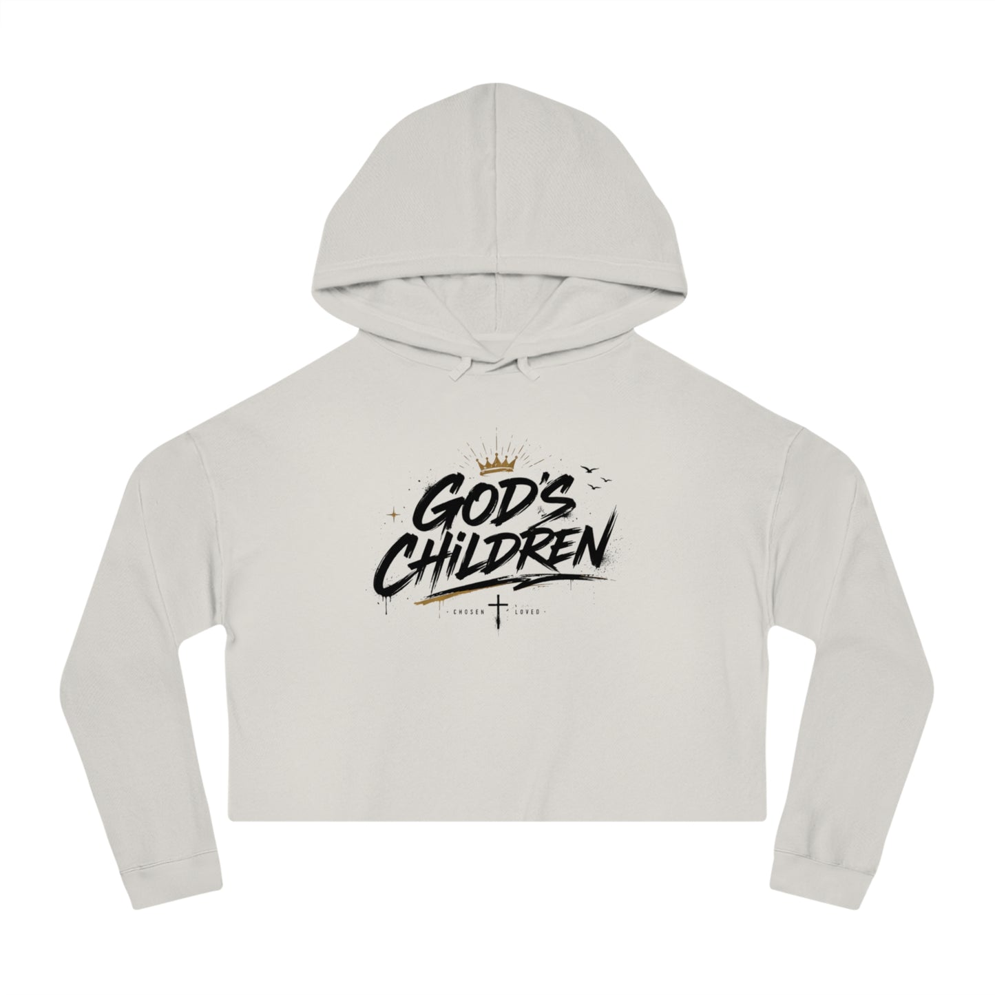 “SALVATION” Cropped hoodie