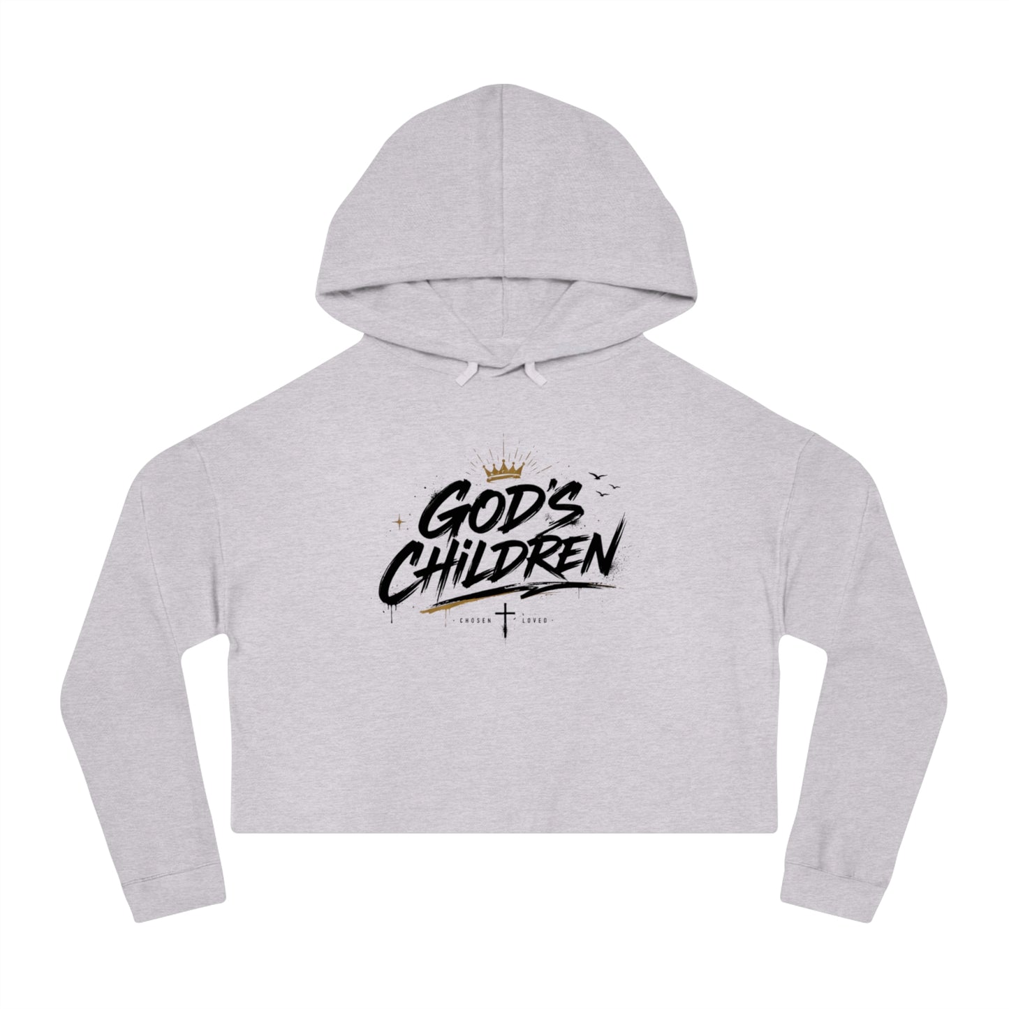 “SALVATION” Cropped hoodie