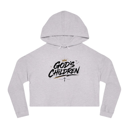 “SALVATION” Cropped hoodie