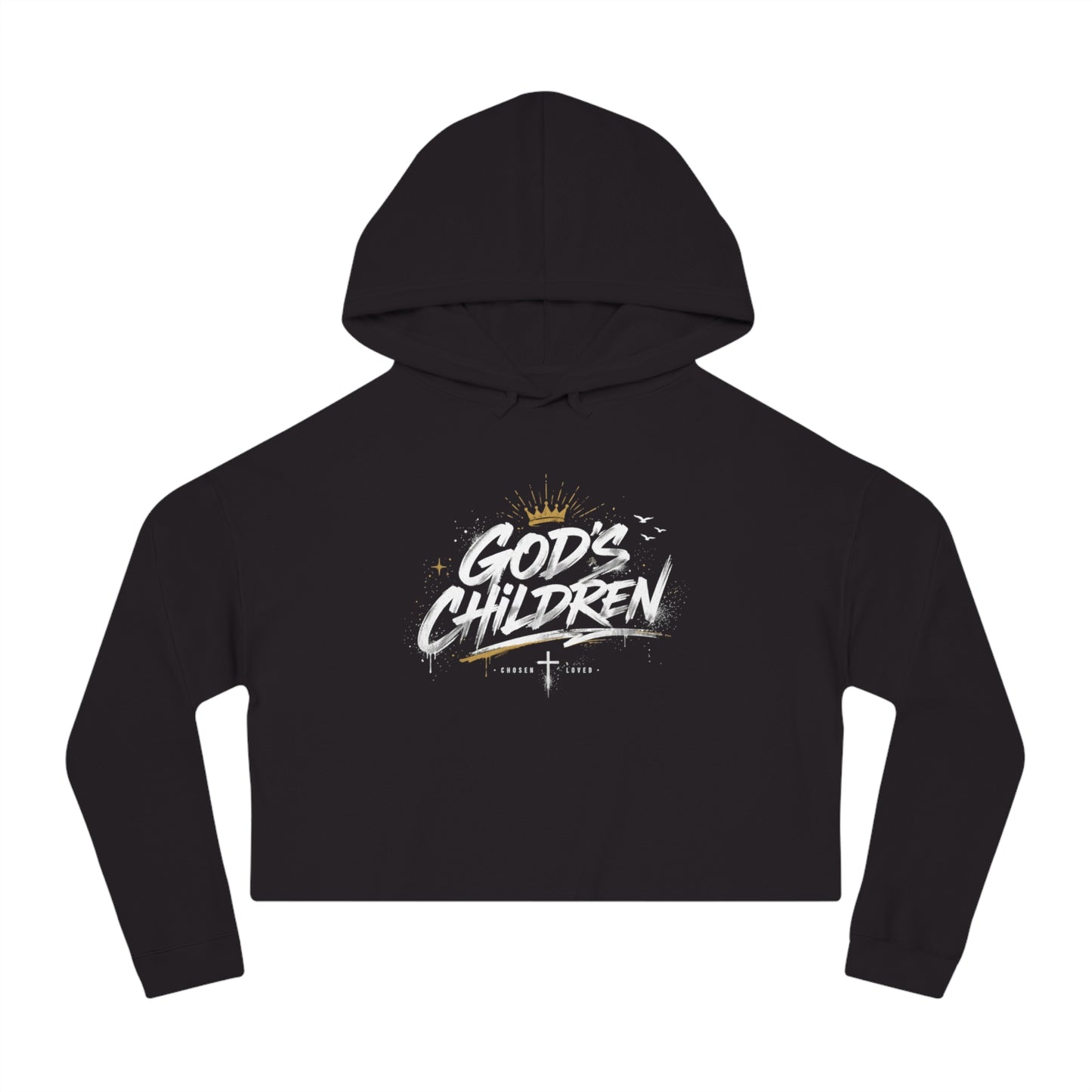 “SALVATION” Cropped hoodie