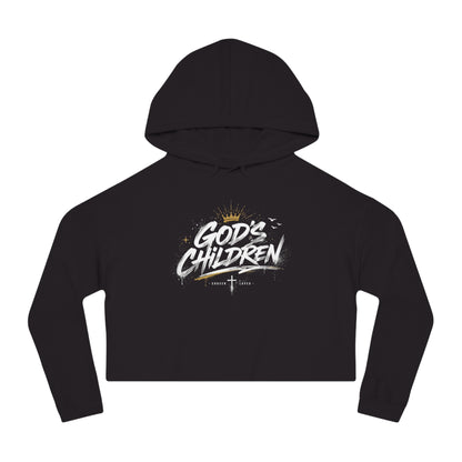 “SALVATION” Cropped hoodie