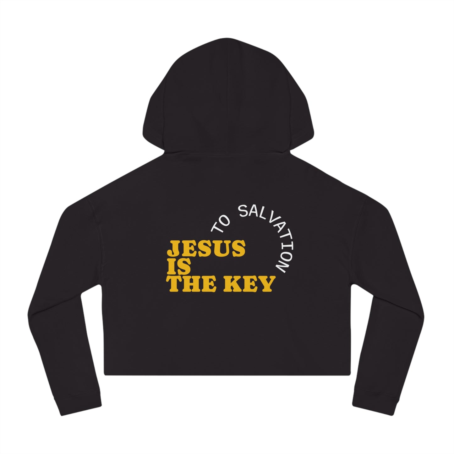 “SALVATION” Cropped hoodie