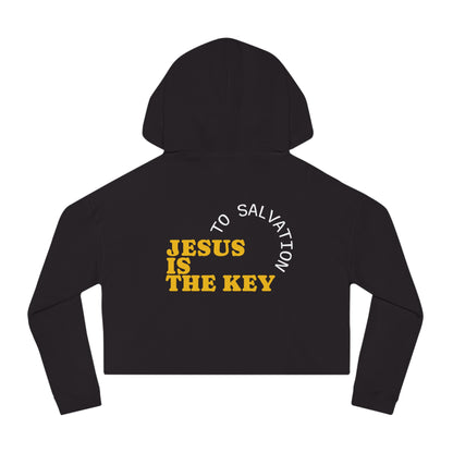 “SALVATION” Cropped hoodie
