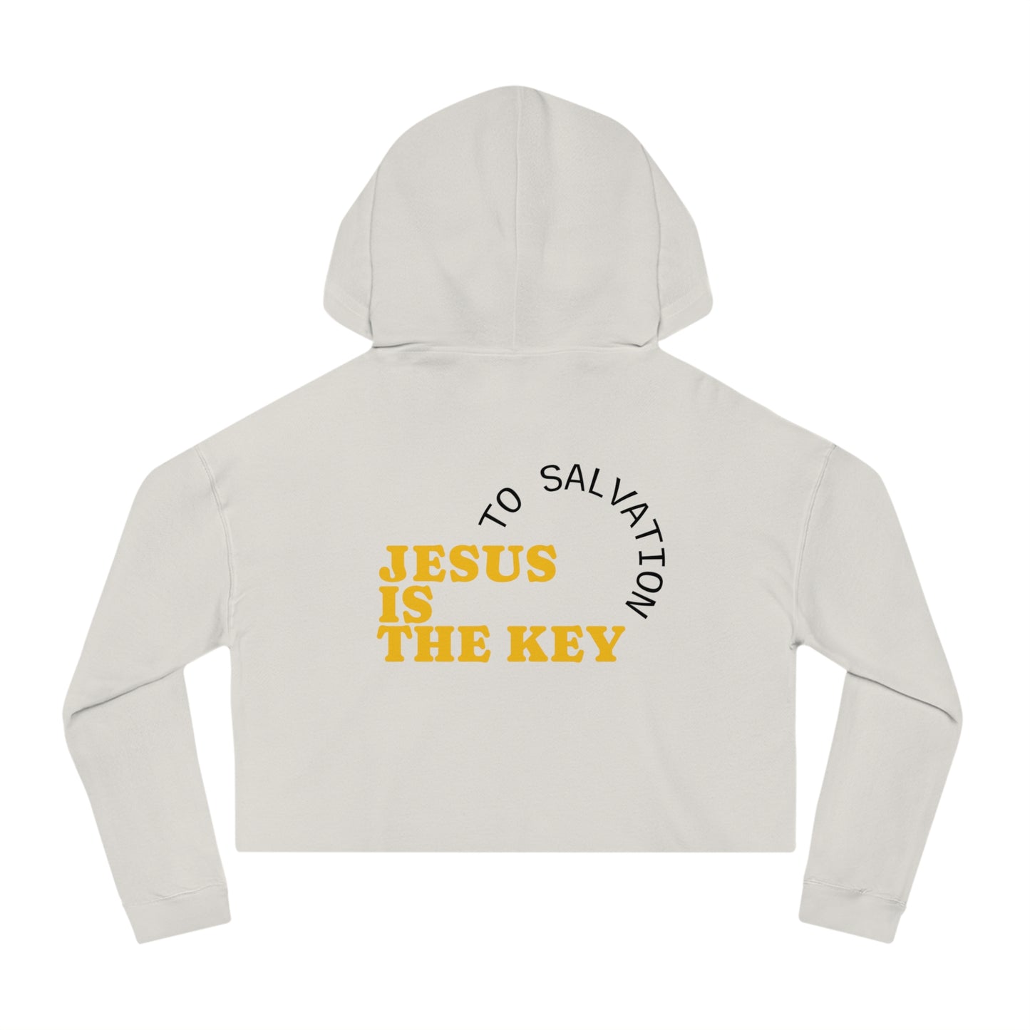 “SALVATION” Cropped hoodie
