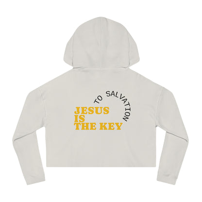 “SALVATION” Cropped hoodie